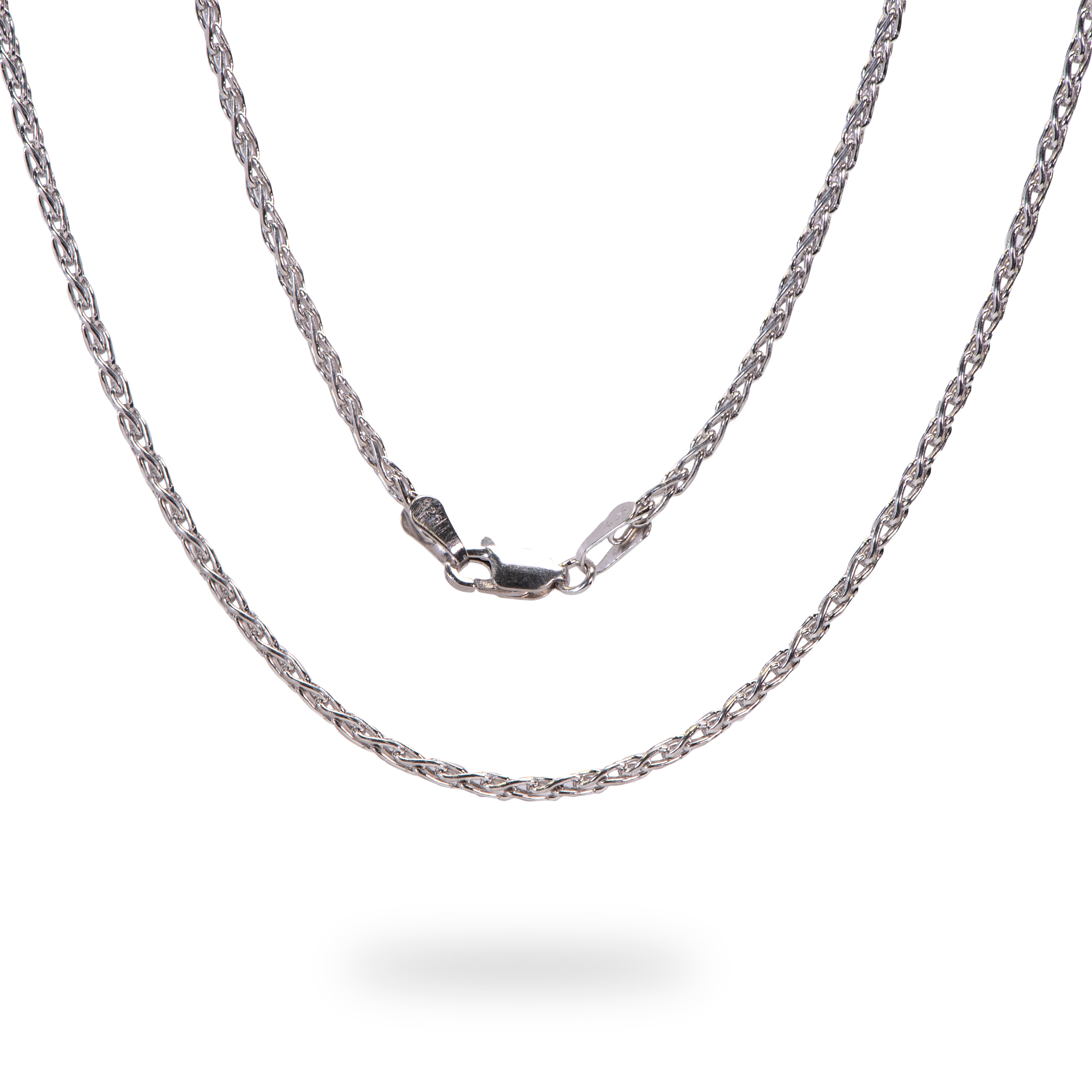 2.5 mm online silver chain