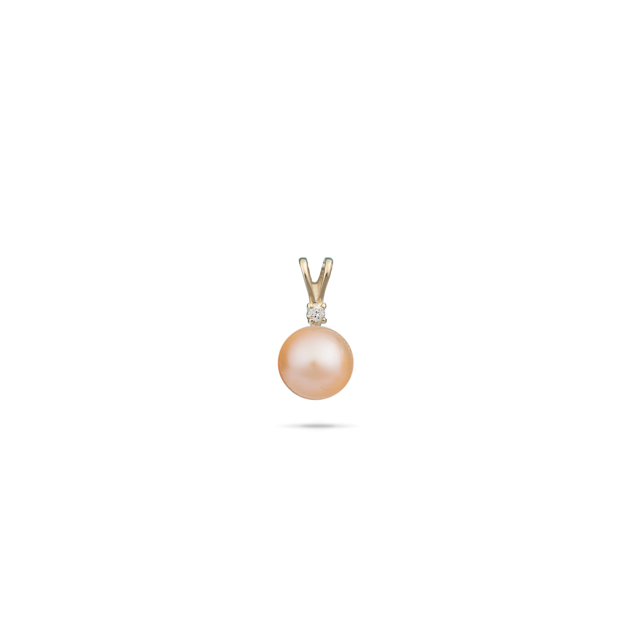 Pick A Pearl Pendant in Gold with Diamond