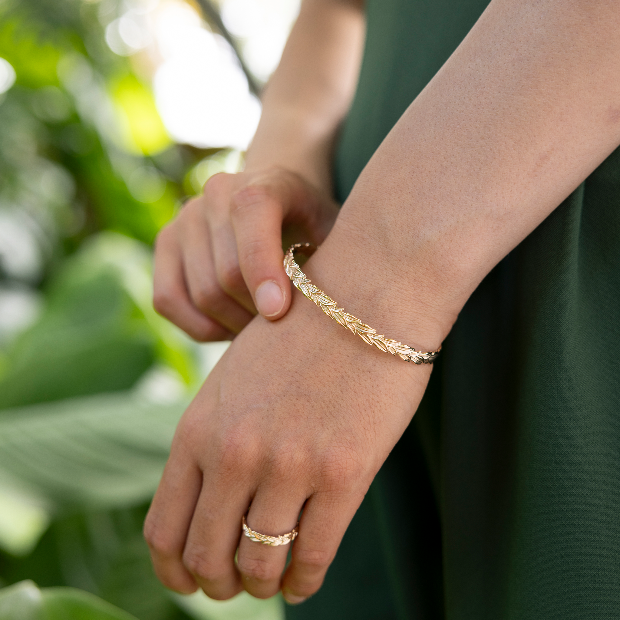 Maile Bracelet in Gold - 6mm