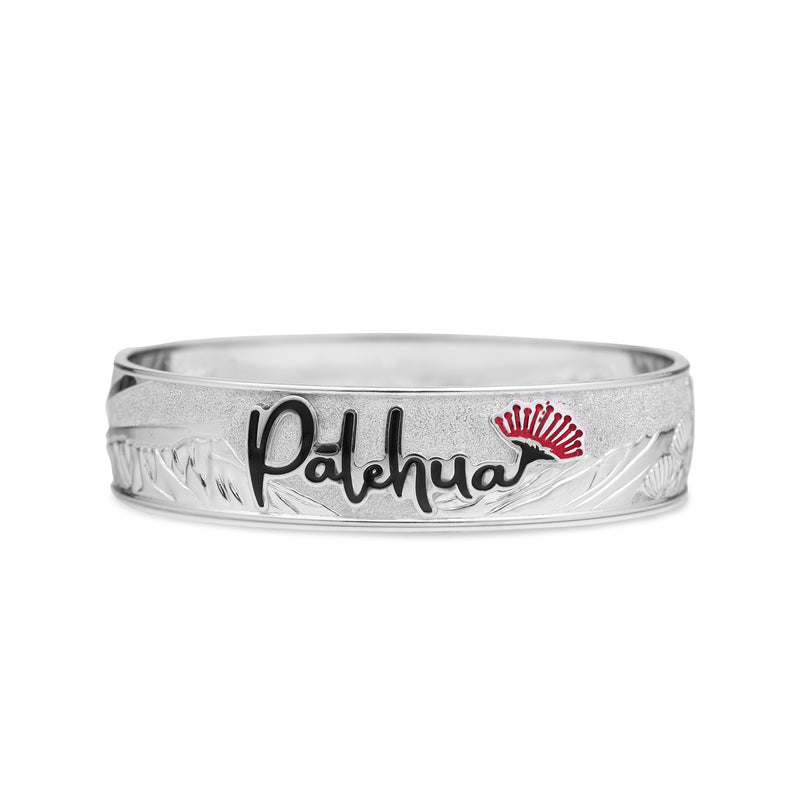 Pālehua Enamel Bracelet in Sterling Silver - 17mm