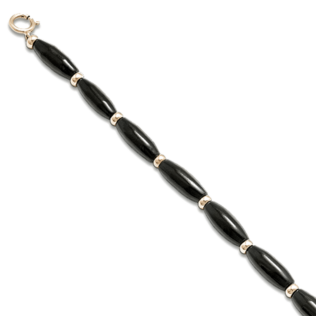 Black Coral - Arabian Prayer Bead Bracelet Stack — KAR-BN