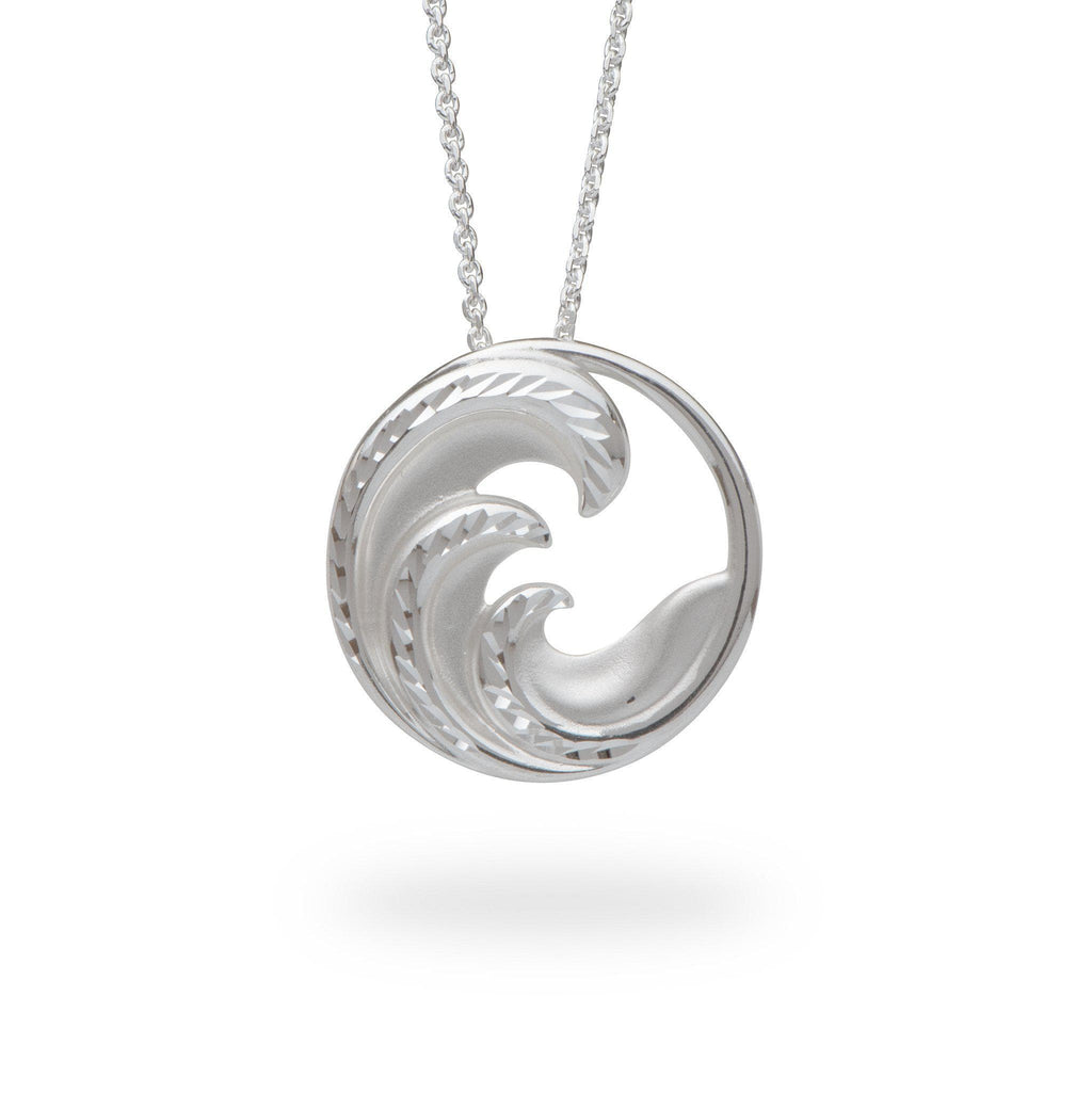 Nalu (Wave) Bracelet in Sterling Silver – Maui Divers Jewelry