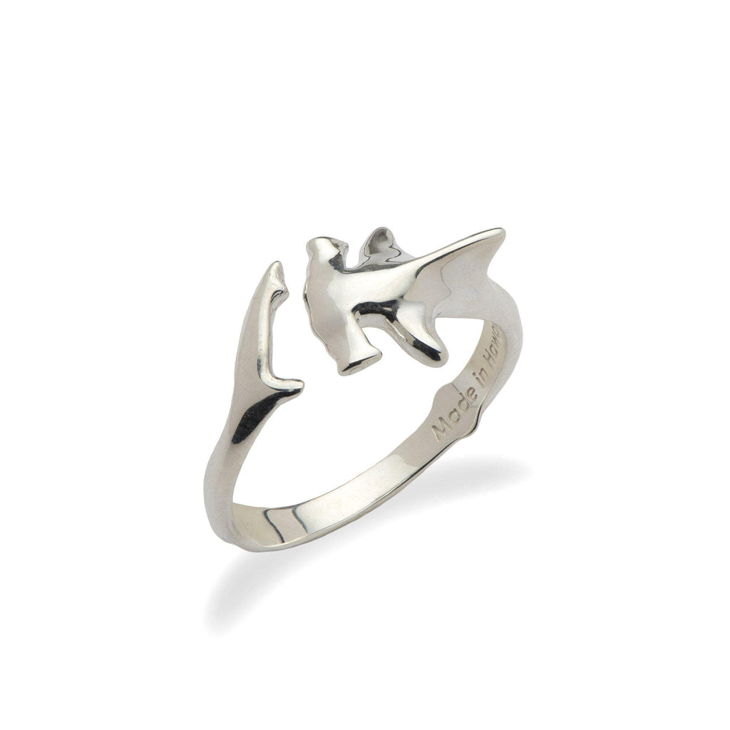 Hammerhead Shark Ring in Sterling Silver – Maui Divers Jewelry