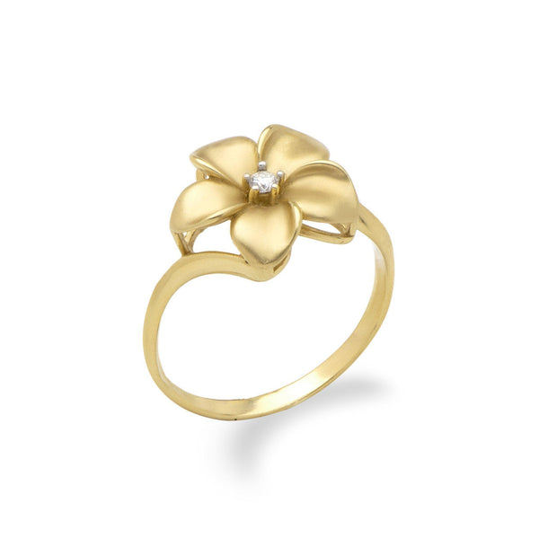 Plumeria shop wedding ring