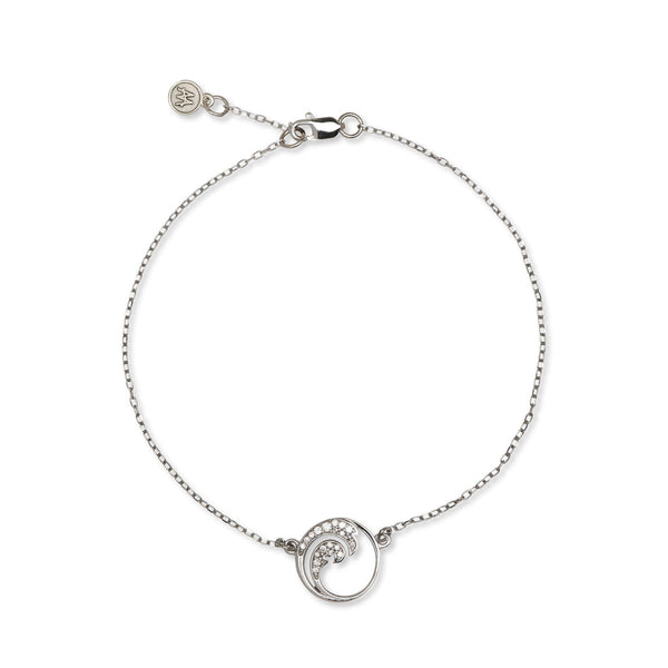 White gold deals hawaiian bracelet